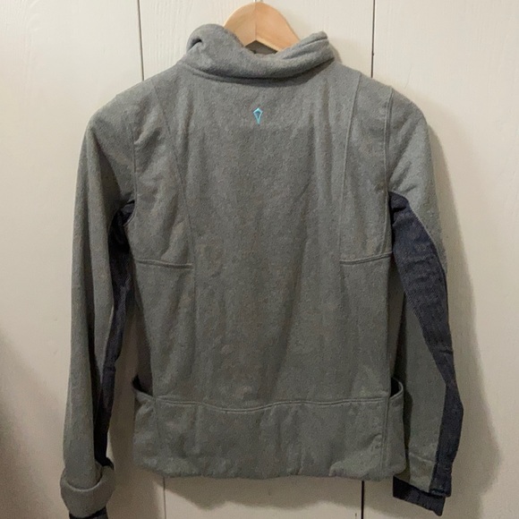 Ivivva Taupe, Black & Grey Warm Jacket - Picture 6 of 7